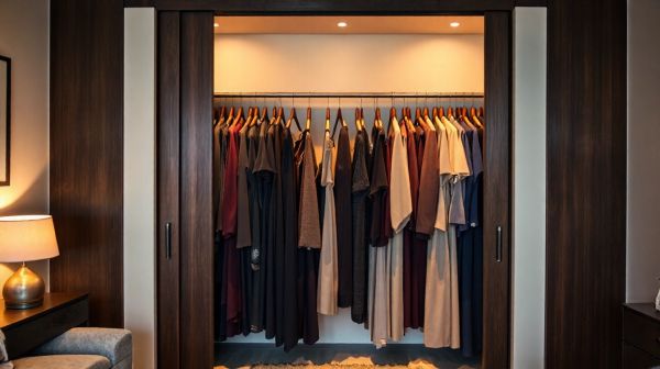 5 idées élégantes pour organiser efficacement votre dressing