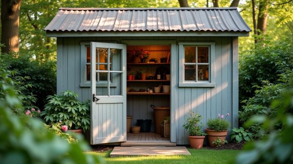 Choisir l'abri de jardin idéal : conseils et options disponibles