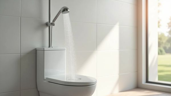 La douchette pour wc suspendu qui va surprendre votre routine d'hygiène