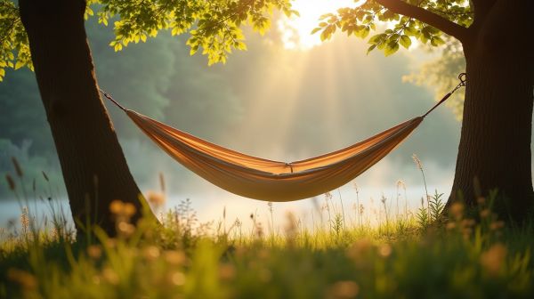 Le hamac sur pied pour une détente ultime en extérieur