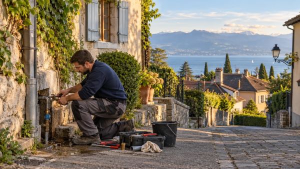 Services de plomberie d'urgence à Nyon pour une intervention rapide