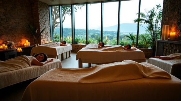 Top spas pour 6 personnes : détente et relaxation optimale