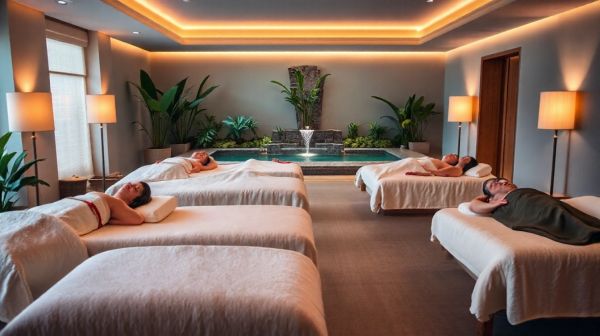 Top spas pour 6 personnes : détente et relaxation optimale